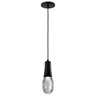 Lacey LED Pendant in Matte Black (72|626002)