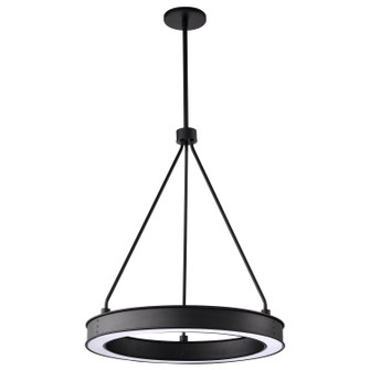 Longford LED Pendant in Textured Black (72|622261)