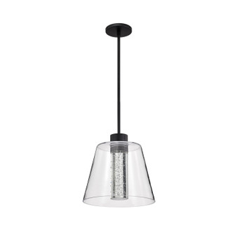 Aura LED Pendant in Matte Black (72|622172)