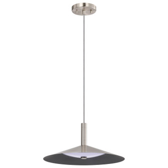 Corrine LED Pendant in Brushed Nickel (72|622082)