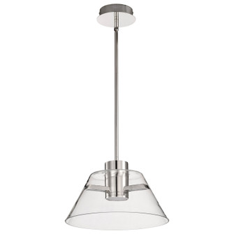 Edmond LED Pendant in Polished Nickel (72|622051)