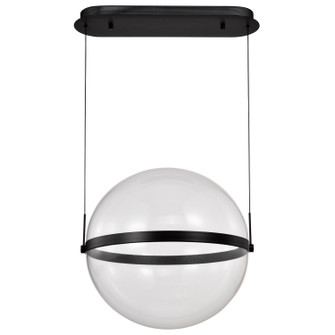 Arvada LED Pendant in Matte Black (72|622034)