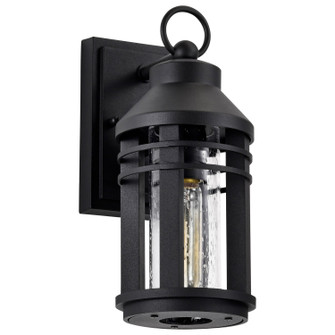 Wilton One Light Wall Lantern in Matte Black (72|608101)