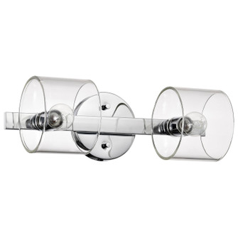Marlowe Two Light Vanity in Polished Nickel (72|608072)