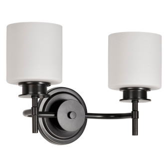 Warren Two Light Vanity in Gun Metal (72|608032)