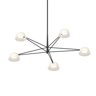Ray LED Pendant in Satin Black (69|203525W)