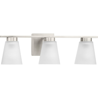 Tanner Three Light Bath in Brushed Nickel (54|P300501009)