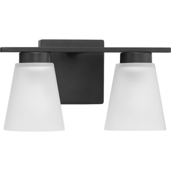 Tanner Two Light Bath in Matte Black (54|P30050031M)