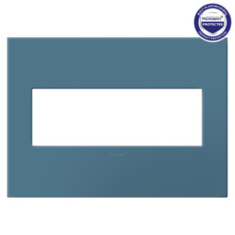 Three-Gang Screwless Wall Plate with Microban (246|AWP3GMY)