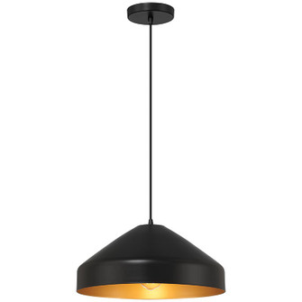 Prism One Light Pendant in Matte Black (18|23796MBL)