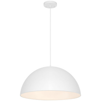 Huck One Light Pendant in Matte White (18|23768MWH)