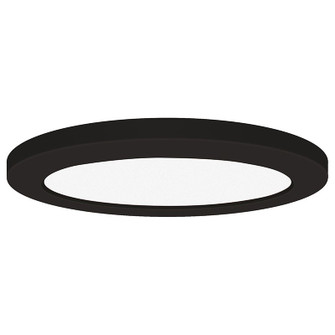 Slim LED Flush Mount in Black (18|20882LEDDBLACR)