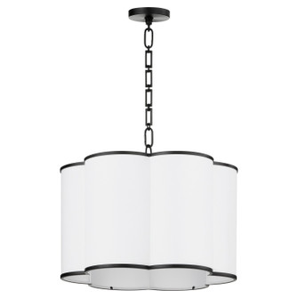 Belinder Four Light Pendant in Matte Black (19|8228459)