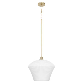 Cassini One Light Pendant in Aged Brass (19|82211580)