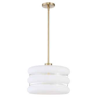 Gillis One Light Pendant in Aged Brass (19|80680)