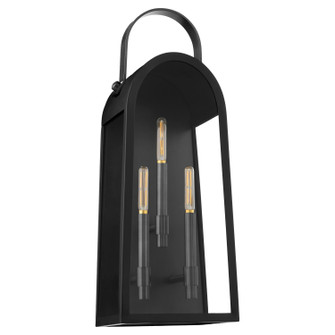 Rossi Three Light Wall Mount in Matte Black (19|722559)