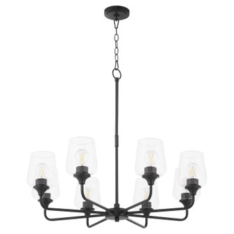Raymond Eight Light Chandelier in Matte Black (19|6313859)