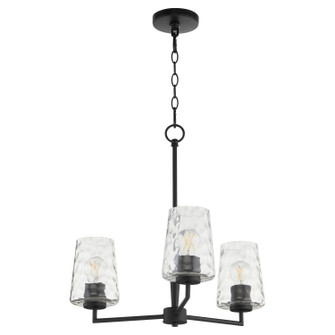 Goodwin Three Light Chandelier in Matte Black (19|6204359)