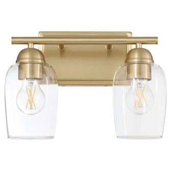 Wallinger Two Light Vanity in Aged Brass (19|5112280)