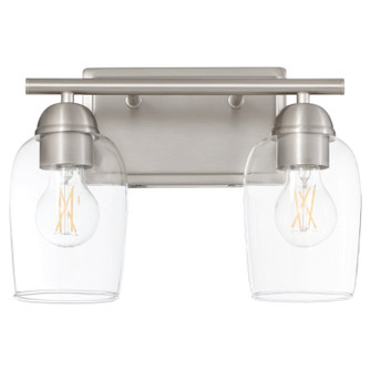 Wallinger Two Light Vanity in Satin Nickel (19|5112265)