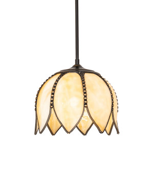 Tulip One Light Pendant in Craftsman Brown On Brass Oil Rubbed Bronze (57|275529)