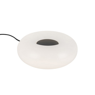 Nimbus LED Table Lamp in Black/Opal Glass (347|TL12409BKOP)