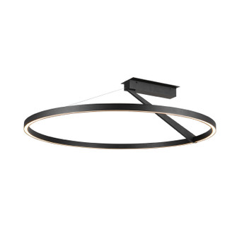 Roda LED Semi-Flush Mount in Black (347|SF27731BK3WCCTUNV)