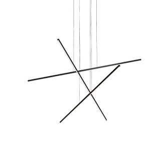 Vega Minor LED Pendant in Black (347|MP18203BKUNV)