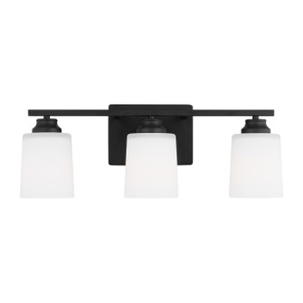 Vinton Three Light Wall / Bath in Midnight Black (1|4420903EN3112)