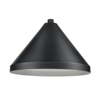 R Series One Light Shade in Satin Black (59|RWCS17SB)