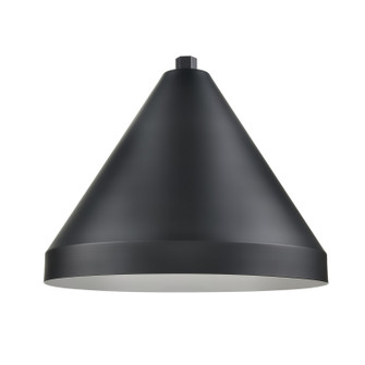 R Series One Light Shade in Satin Black (59|RCS17SB)