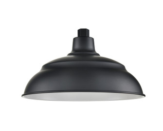 R Series One Light Shade in Satin Black (59|RALWHS14SB)