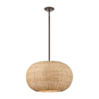 Bemo Three Light Pendant in Oiled Bronze (59|99302OB)