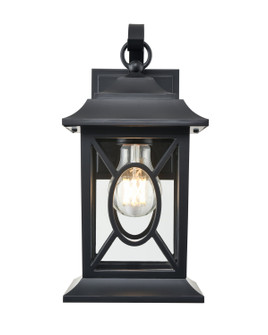 Allbert One Light Outdoor Lantern in Powder Coated Black (59|85101PBK)