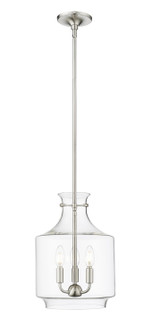 Mahannah Three Light Pendant in Brushed Nickel (59|22803BN)