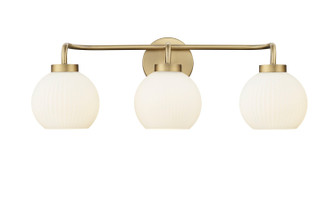 Oprah Three Light Vanity in Vintage Brass (59|22403VB)