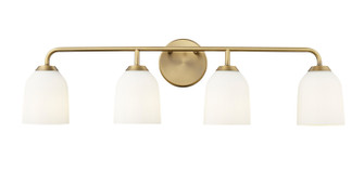 Norah Four Light Vanity in Vintage Brass (59|22304VB)