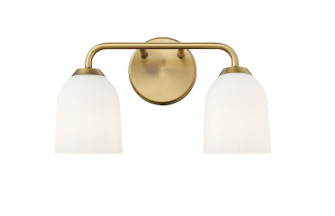 Norah Two Light Vanity in Vintage Brass (59|22302VB)