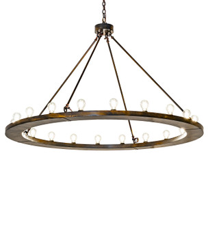 Loxley 20 Light Chandelier in Antique Black (57|274857)