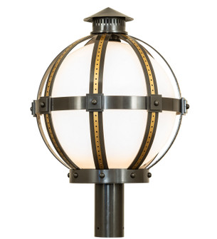 Orbital One Light Post Mount in Extoil Rubbed Bronze & Goldtastic (57|274447)