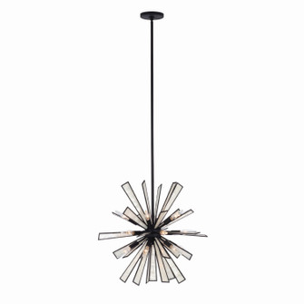 Radiance 18 Light Pendant in Matte Black (33|523755MB)