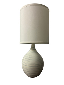 Scatchard One Light Table Lamp in Pearl Blue (30|GS201PL)