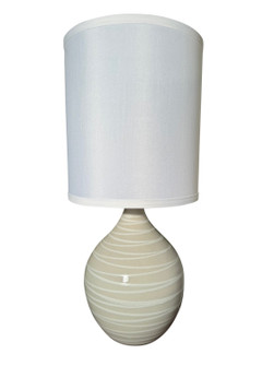 Scatchard One Light Table Lamp in Natural Spiral (30|GS201NS)