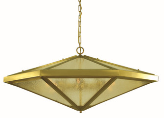 Nova Six Light Chandelier in Brushed Brass (8|5914BR)