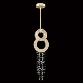 Capri LED Pendant in Soft Gold Leaf (48|9518401)