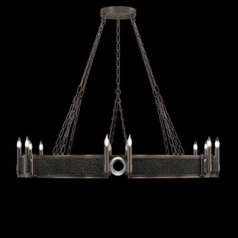 Mirage 12 Light Chandelier in Midnight Steel/Nickel/Black Knight (48|100048723)