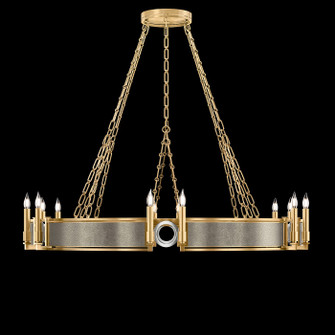 Mirage 12 Light Chandelier in Gold Leaf/Nickel/Coco (48|100048322)