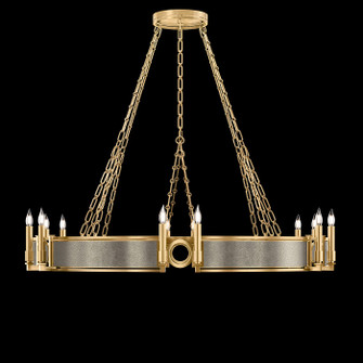 Mirage 12 Light Chandelier in Gold Leaf/Brass/Coco (48|100048312)