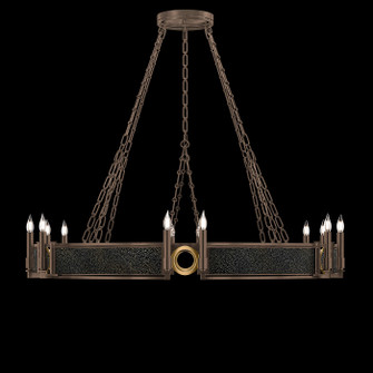 Mirage 12 Light Chandelier in Bronze/Brass/Black Knight (48|100048213)