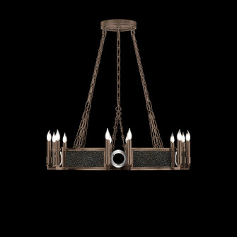 Mirage 12 Light Chandelier in Bronze/Nickel/Black Knight (48|100047223)